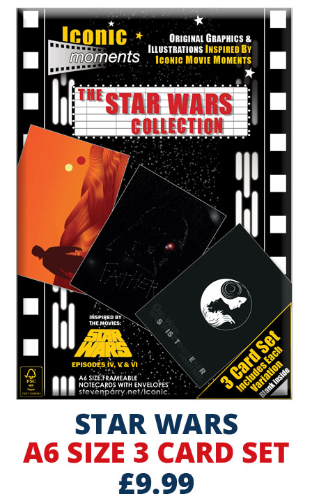 Star Wars 3 Card Set